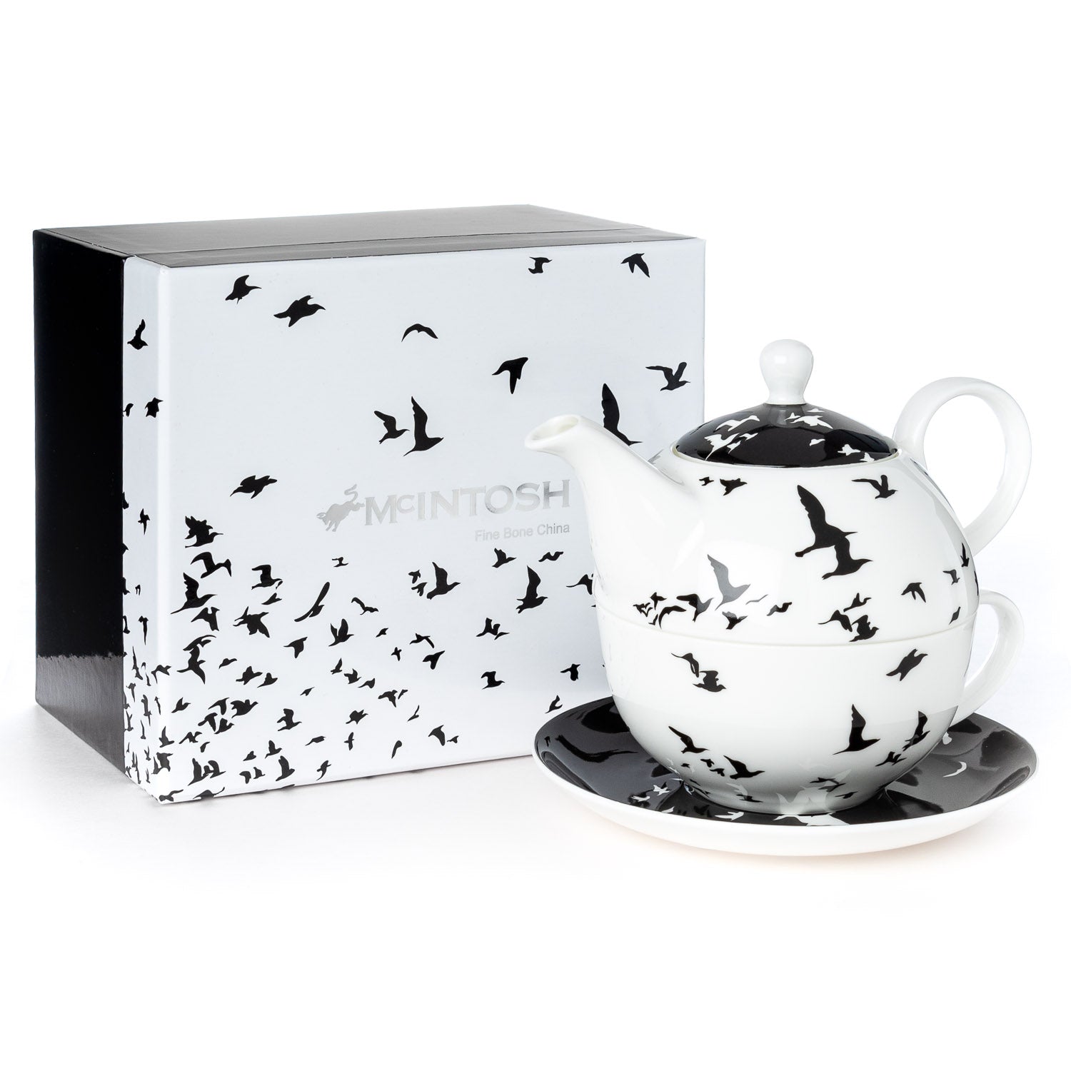 Bird Silhouette Tea for One