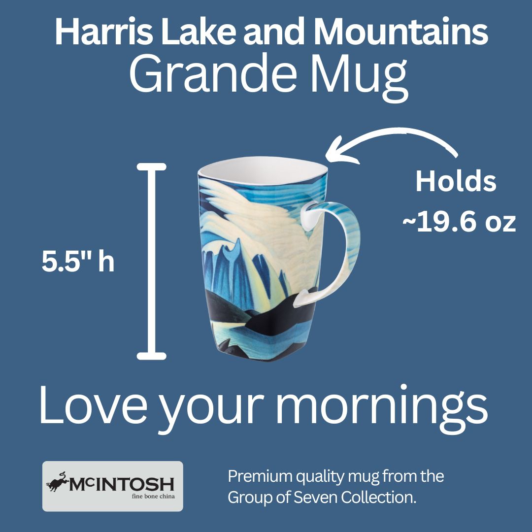 Grande tasse lac et montagnes Harris