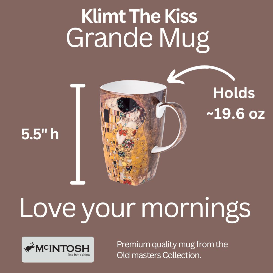 Klimt Le Baiser Grande Tasse