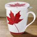 Canada Tea Mug W/Infuser and Lid