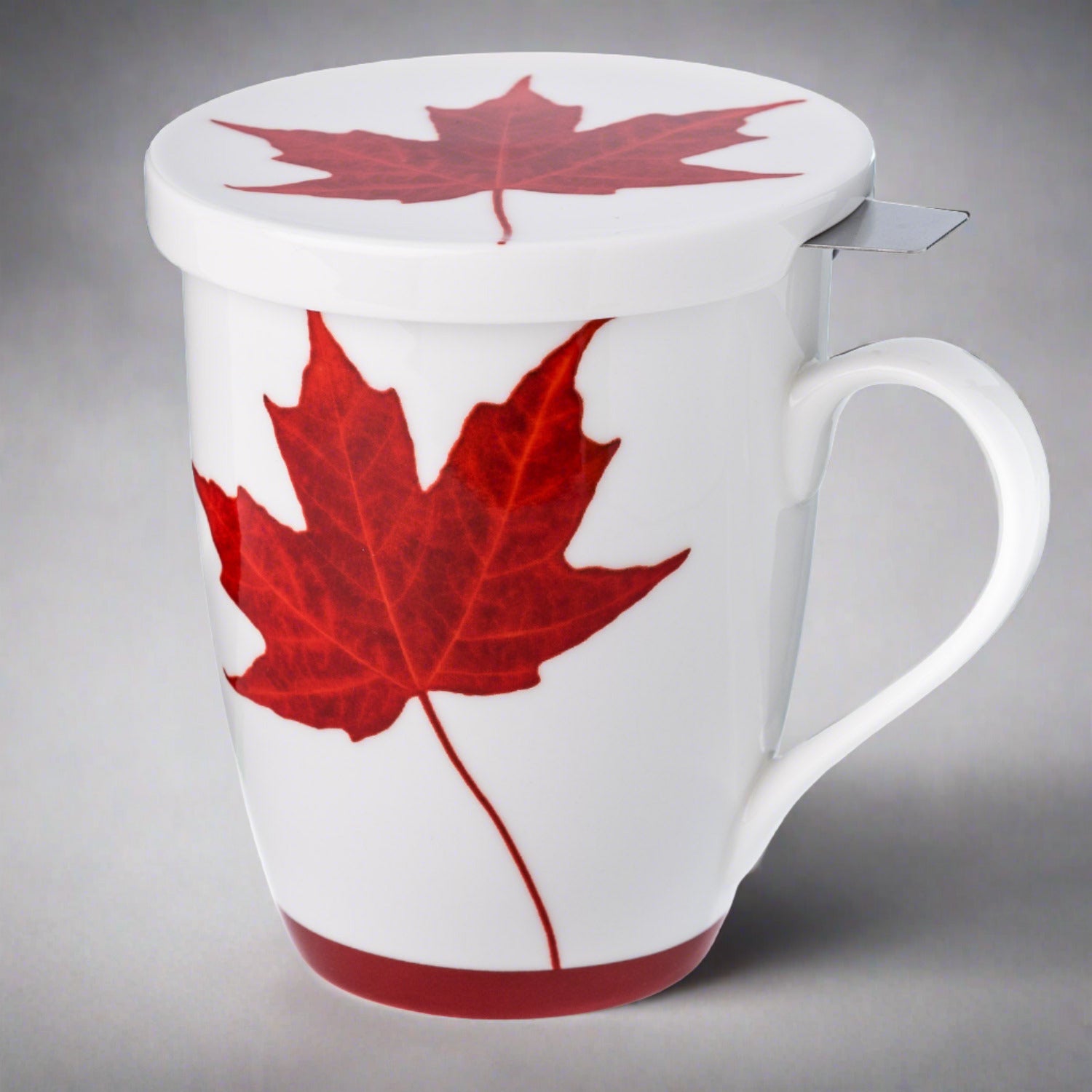 Tasse à thé souvenirs du Canada avec infuseur et couvercle