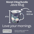 Monet Three Mug Bundle