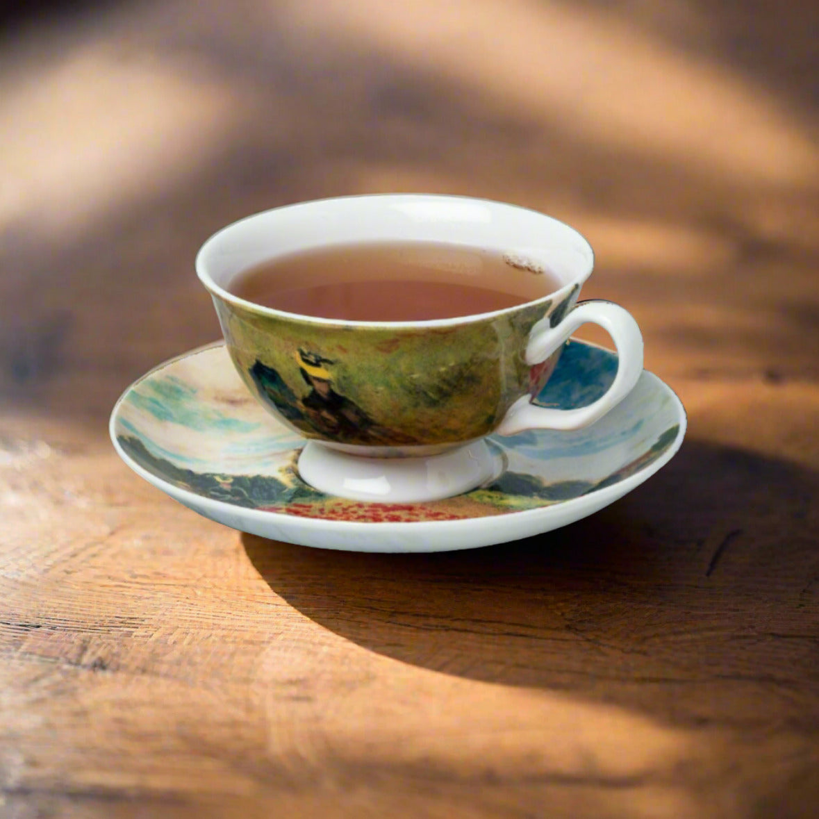 Monet Poppies Cup & Saucer