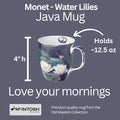 Nymphéas Monet tasse java