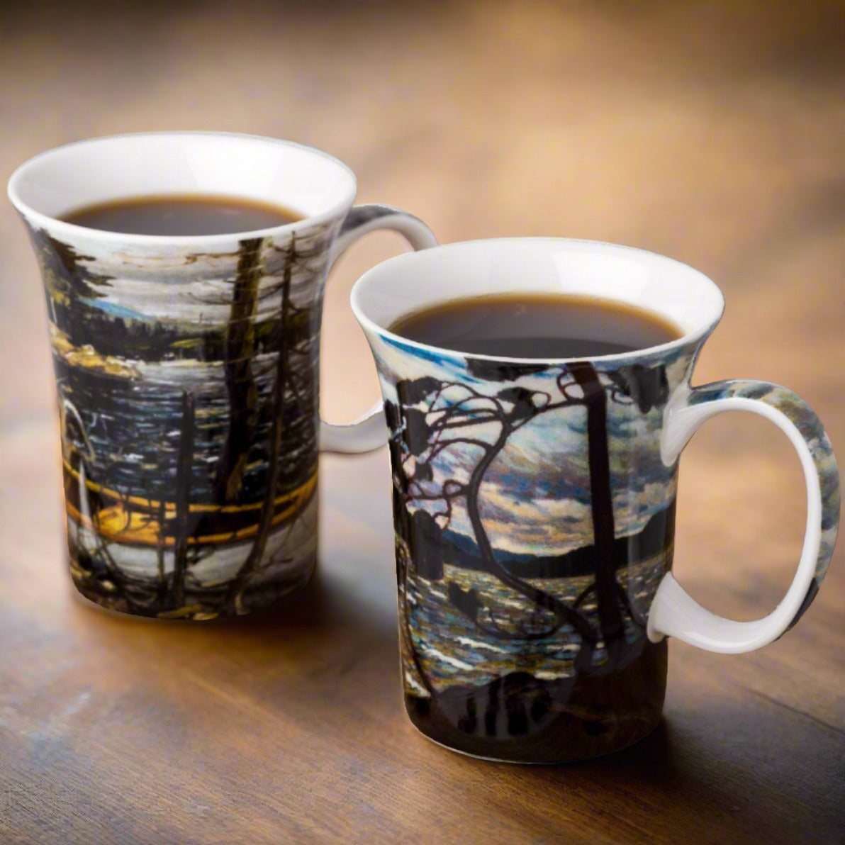 Paire de tasses Thomson The Canoe/West Wind