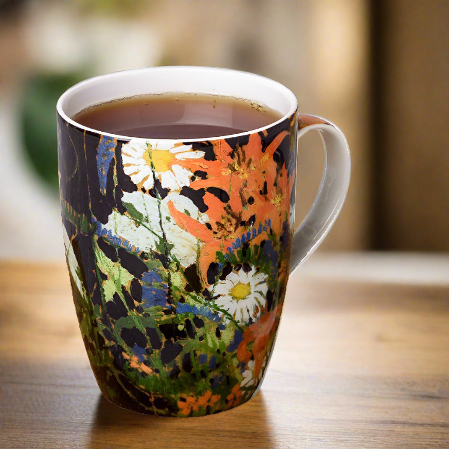 Tasse à thé Thomson Marguerites avec infuseur et couvercle