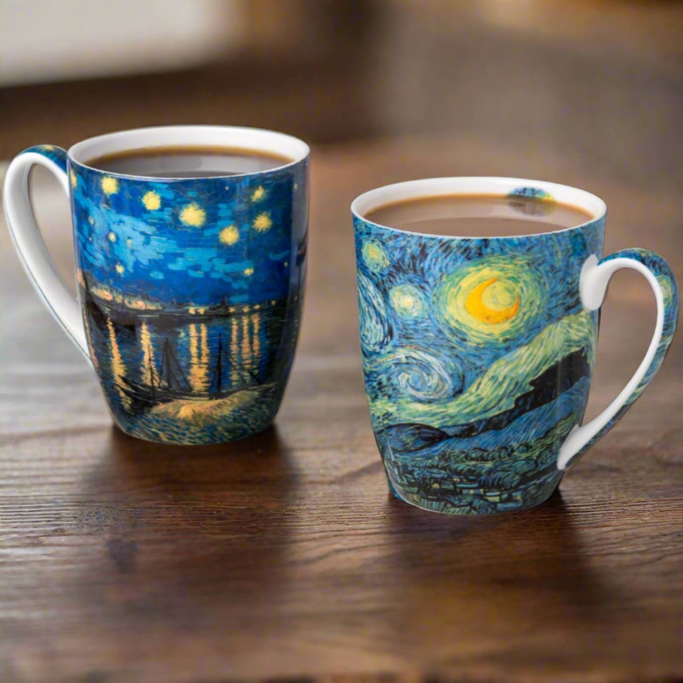 Paire de tasses Van Gogh Nuits étoilées
