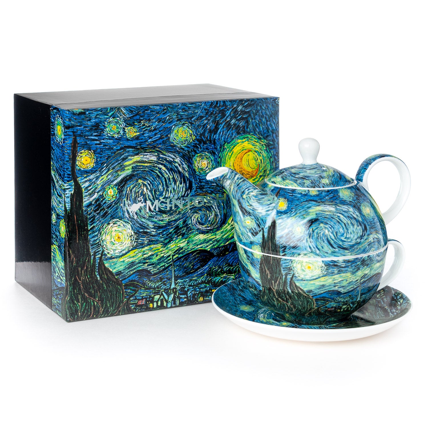 Van Gogh Starry Night Tea for One