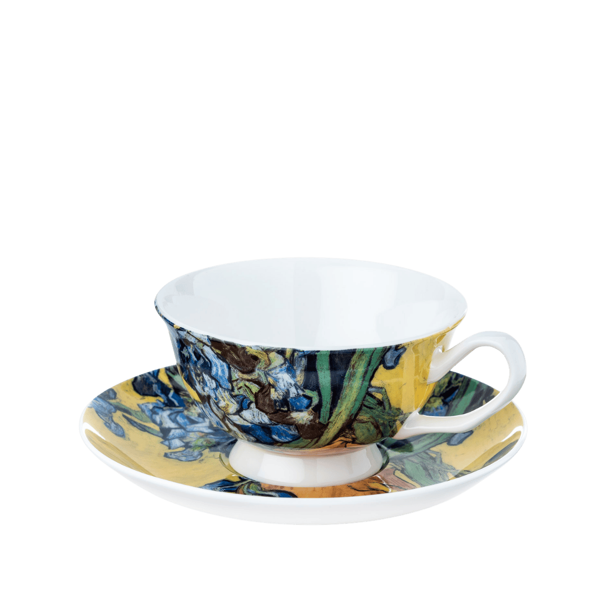 Tasse et soucoupe Les Iris de Van Gogh