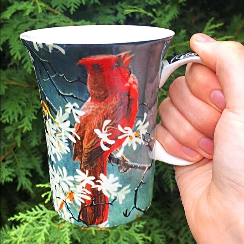 Bateman Spring Cardinal Crest Mug - McIntosh Shop