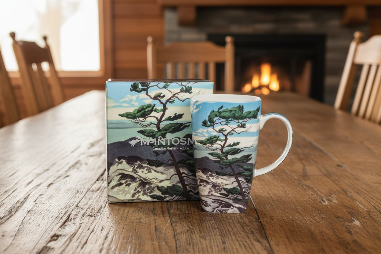 Grande tasse Pin blanc Casson