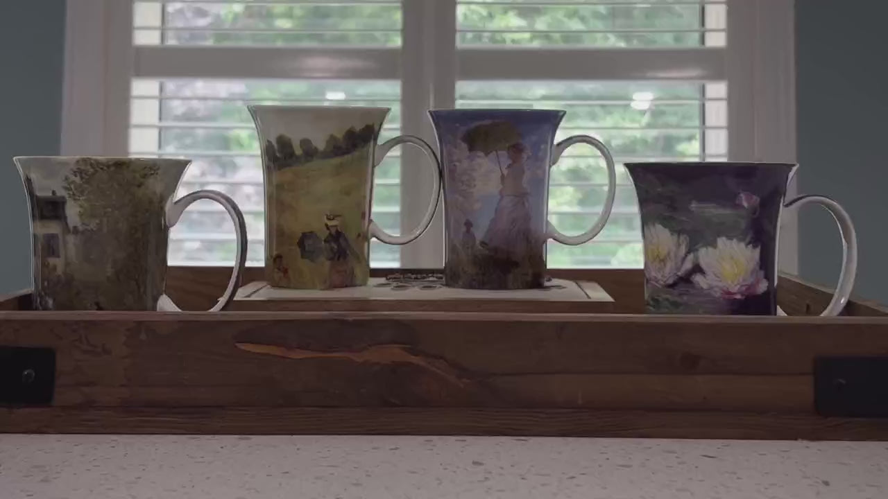 Ensemble de 4 tasses Monet