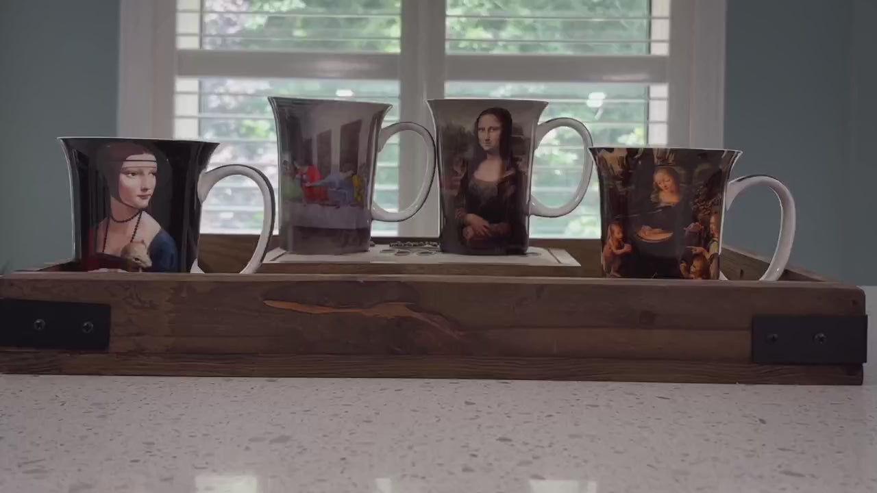 Ensemble de 4 tasses Davinci