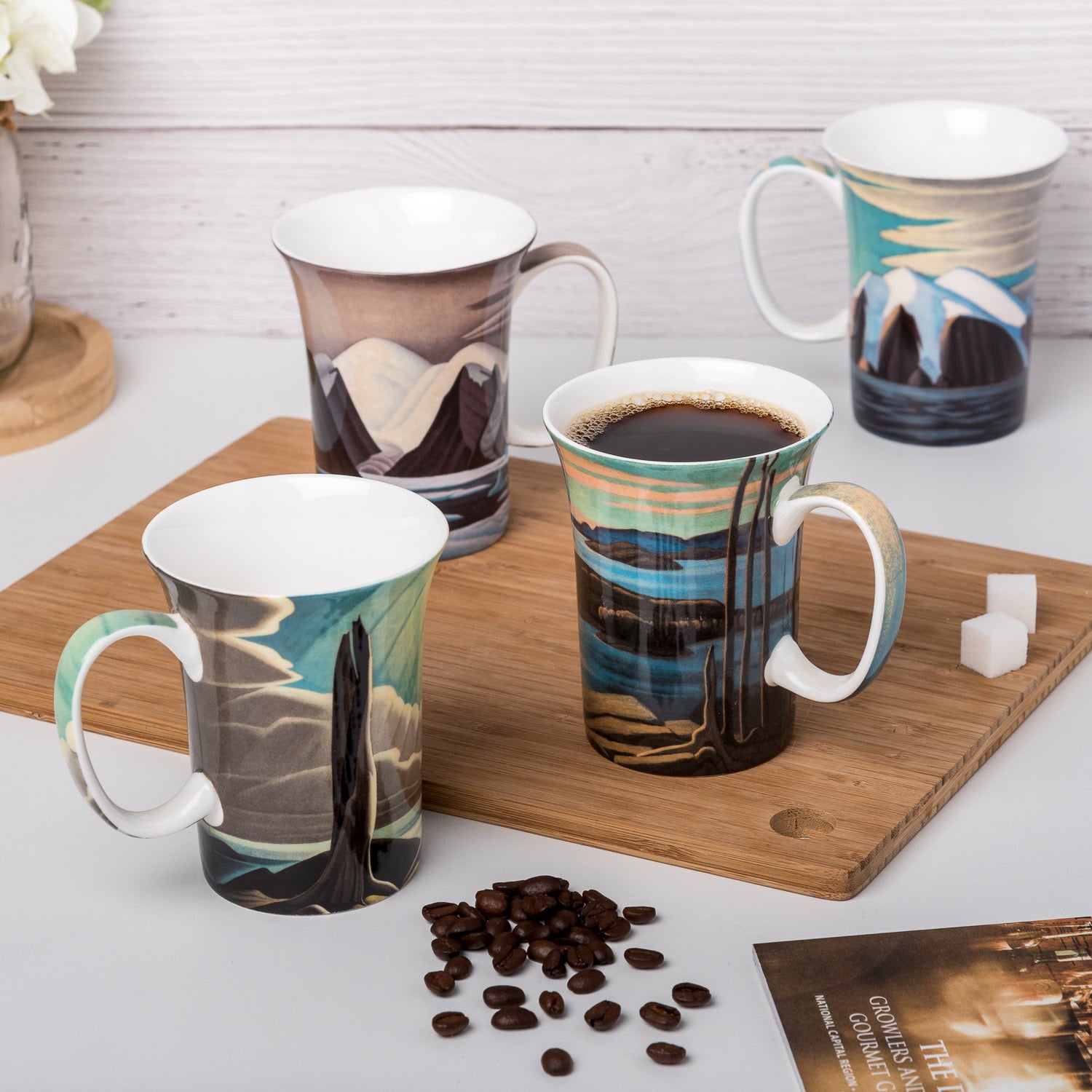 Ensemble de 4 tasses Harris