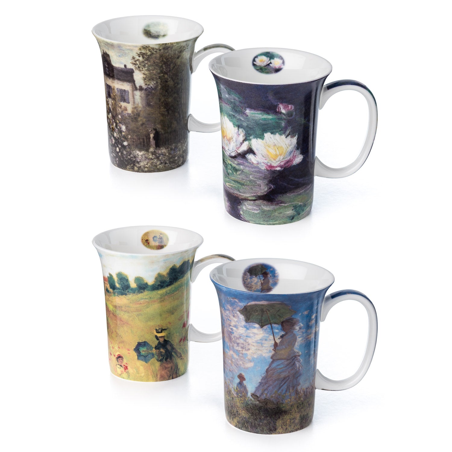 Ensemble de 4 tasses Monet