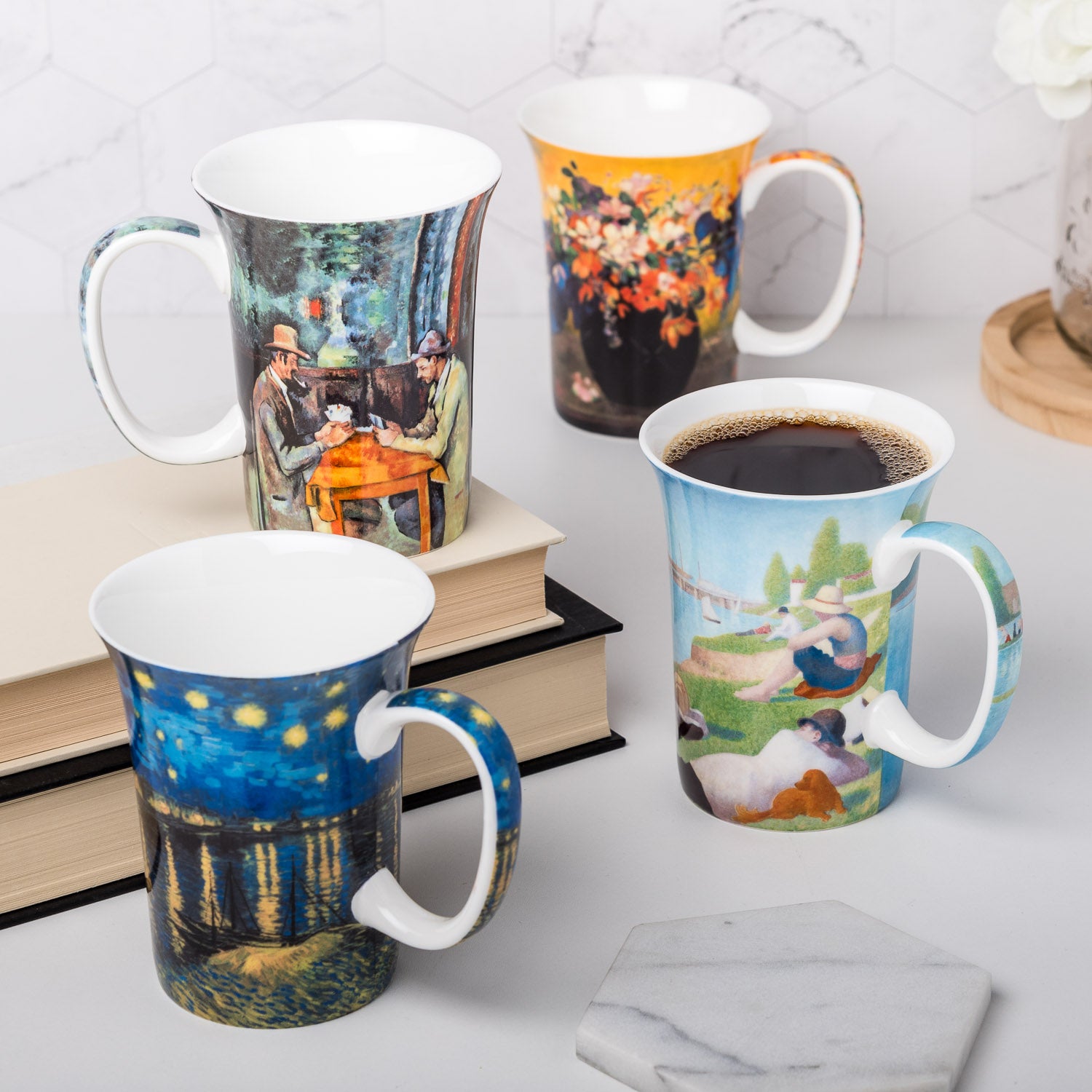 Post-Impressionists set of Four Mugs
