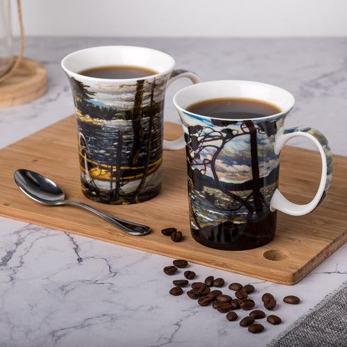 Paire de tasses Thomson The Canoe/West Wind